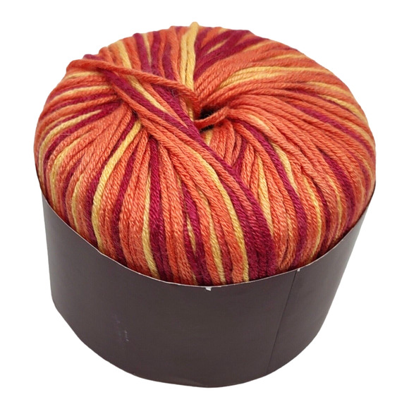 1 Skein Ella Rae Cozy Bamboo Yarn Candy Corn #107 (50g, 104 yds, 95 m) 3 Light - Picture 3 of 5